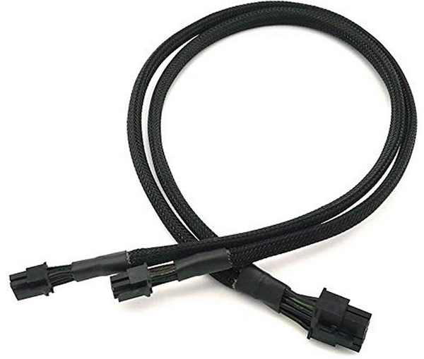 2 x mini 6 pin to 1 x 8 pin GPU power cable 02.jpg