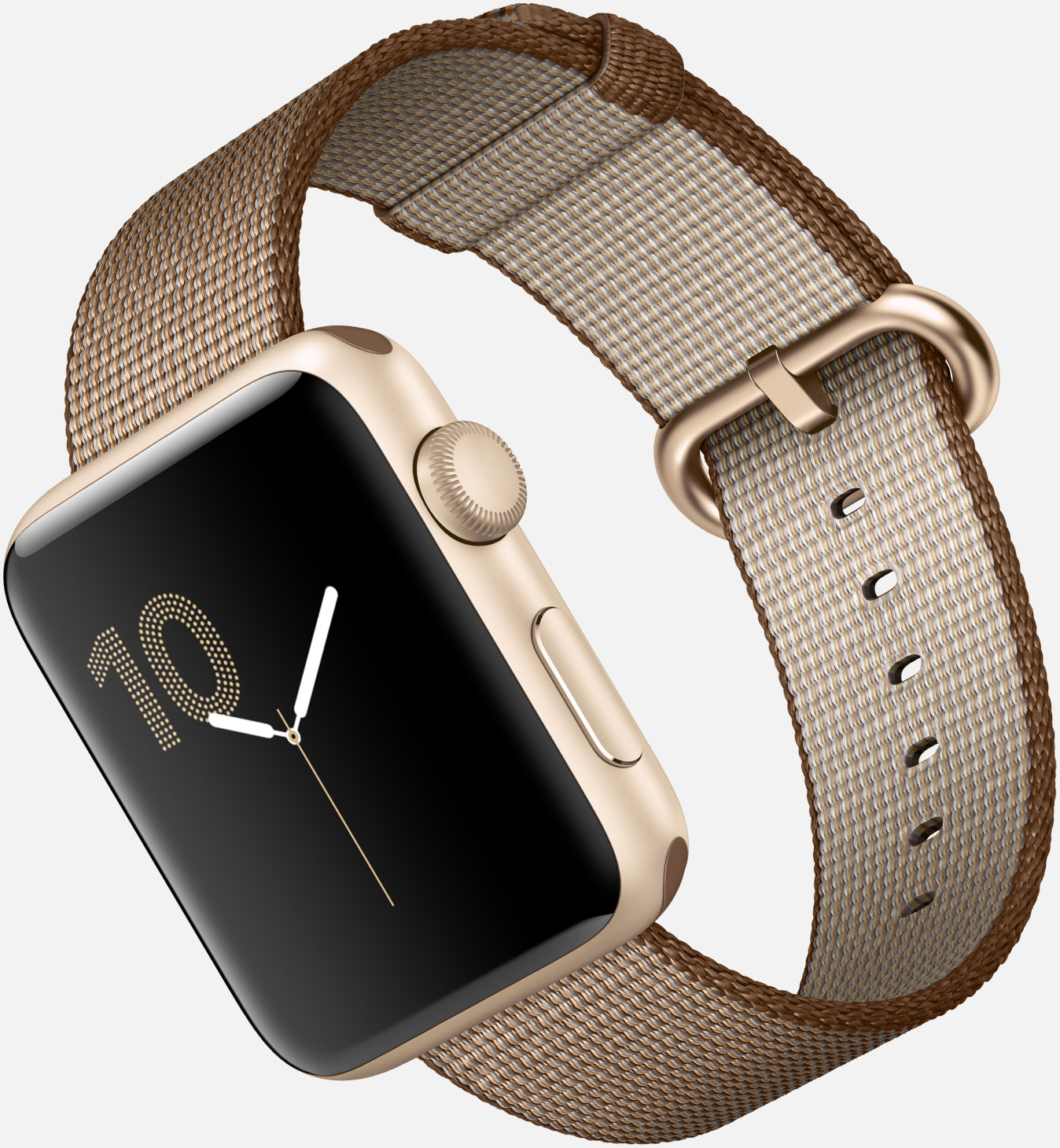 2016 Gold Aluminum Case, Toasted Coffee:Caramel Woven Nylon.jpg