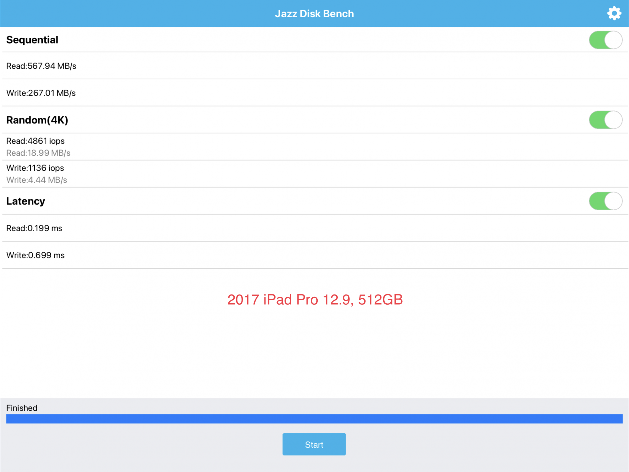 2017 iPad Pro 12.9 Jazz Disk Bench (1GB Seq, 16384 Random).png