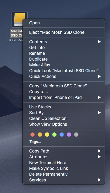 4 - Finder - Macintosh SSD Clone - context-sensitive menu screenshot.png
