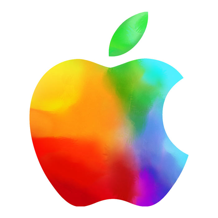 Alternate Rainbox Apple Logo.JPG