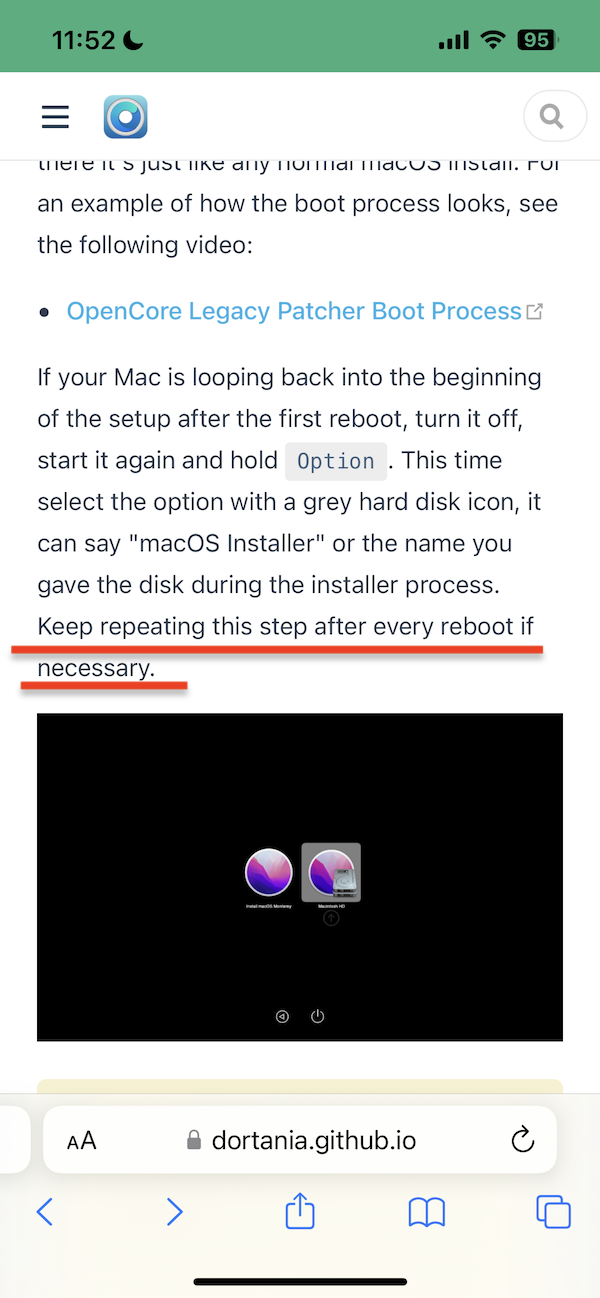 Booting OpenCore and macOS  OpenCore Legacy Patcher.png