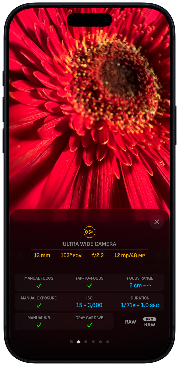 Camera M manual camera app with iOS 26 Liquid Glass interface. Camera M manual camera app with iOS 26 Liquid Glass interface.