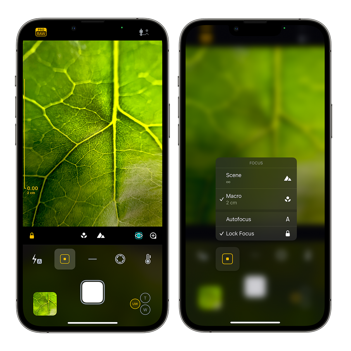 Camera M Version 5 Update with Macro and Manual Focus