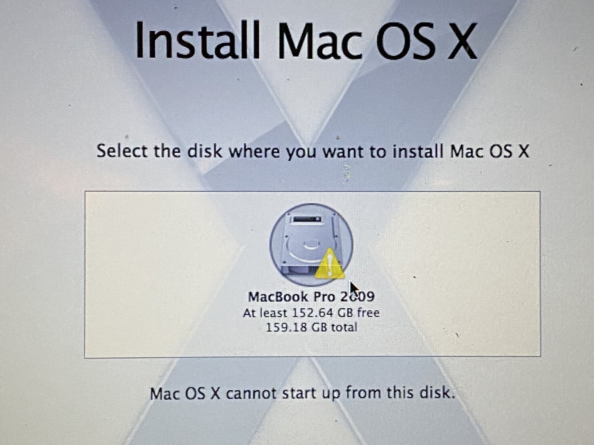 Cannot Install MAC OS X.jpg