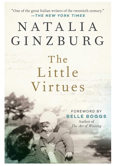 cover art Natalia Ginzburg The LIttle Virtues.jpg