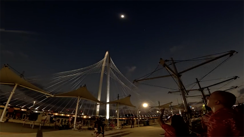 eclipse over the Margaret Hunt Hill Bridge 2.png