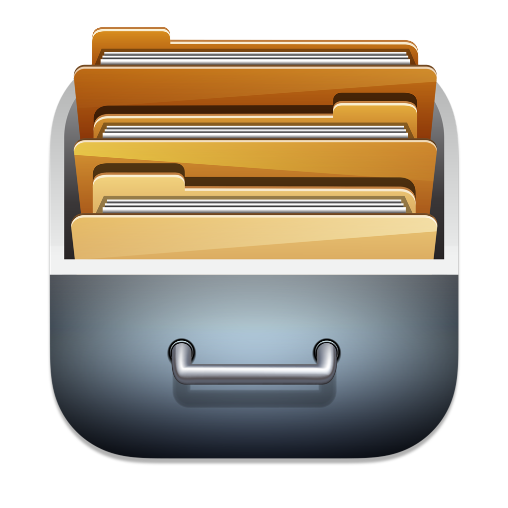 File Cabinet Pro app icon for macOS Big Sur.