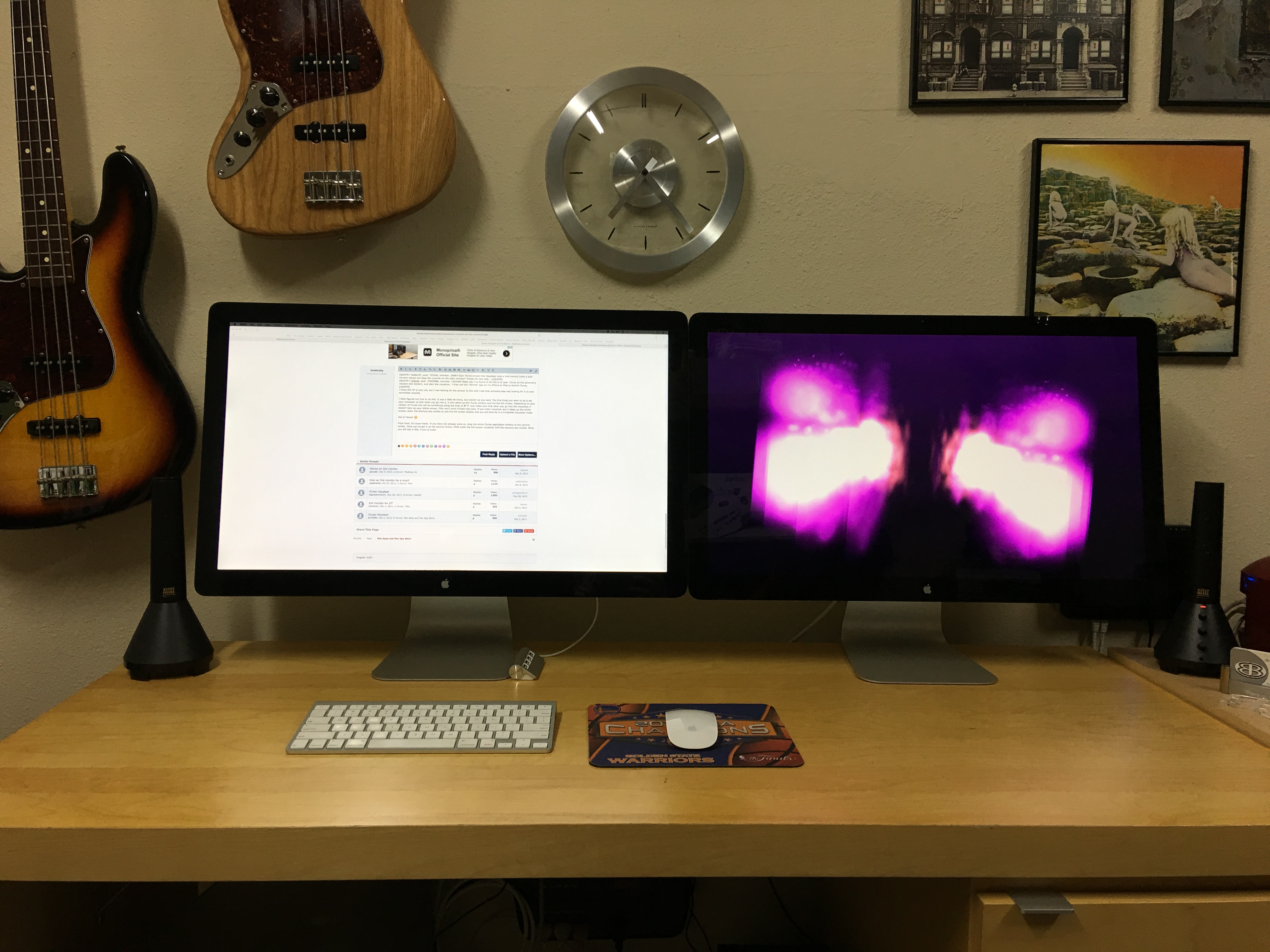 iTunes on Second Monitor.jpg