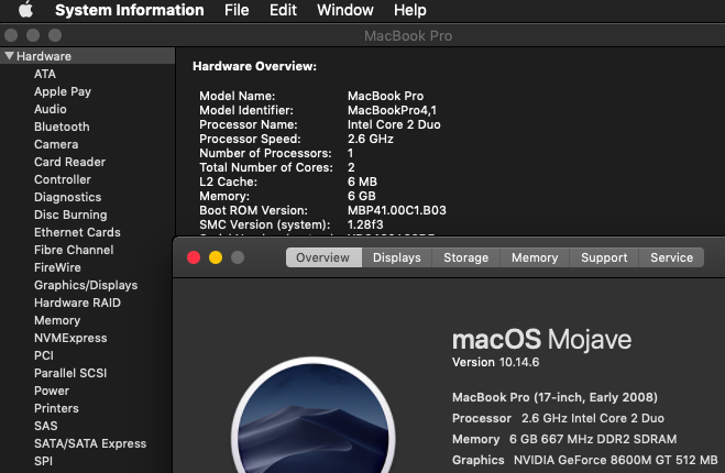 macOS 10.14.6 on 17" MBP4,1.png