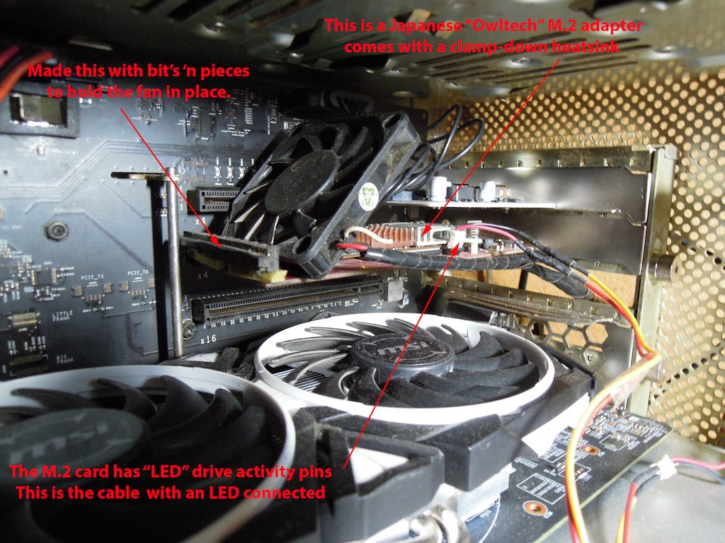 NVMe adaptor + Samsung 970 EVO fan.JPG