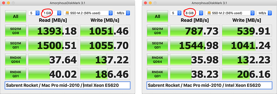 Sabrent Rocket : Mac Pro mid-2010 : Intel Xeon E5620 1GB.png