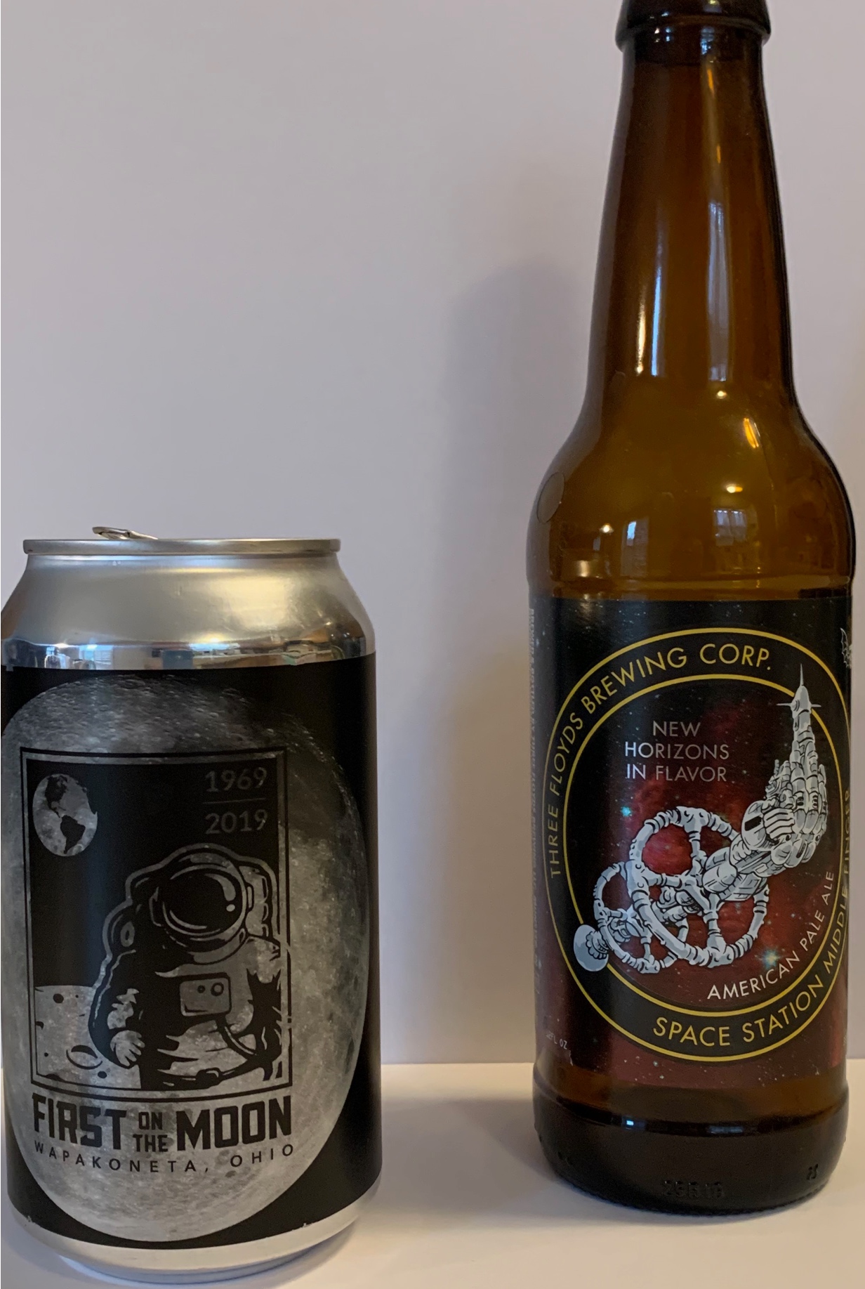 Space and SciFi beer containers.jpg