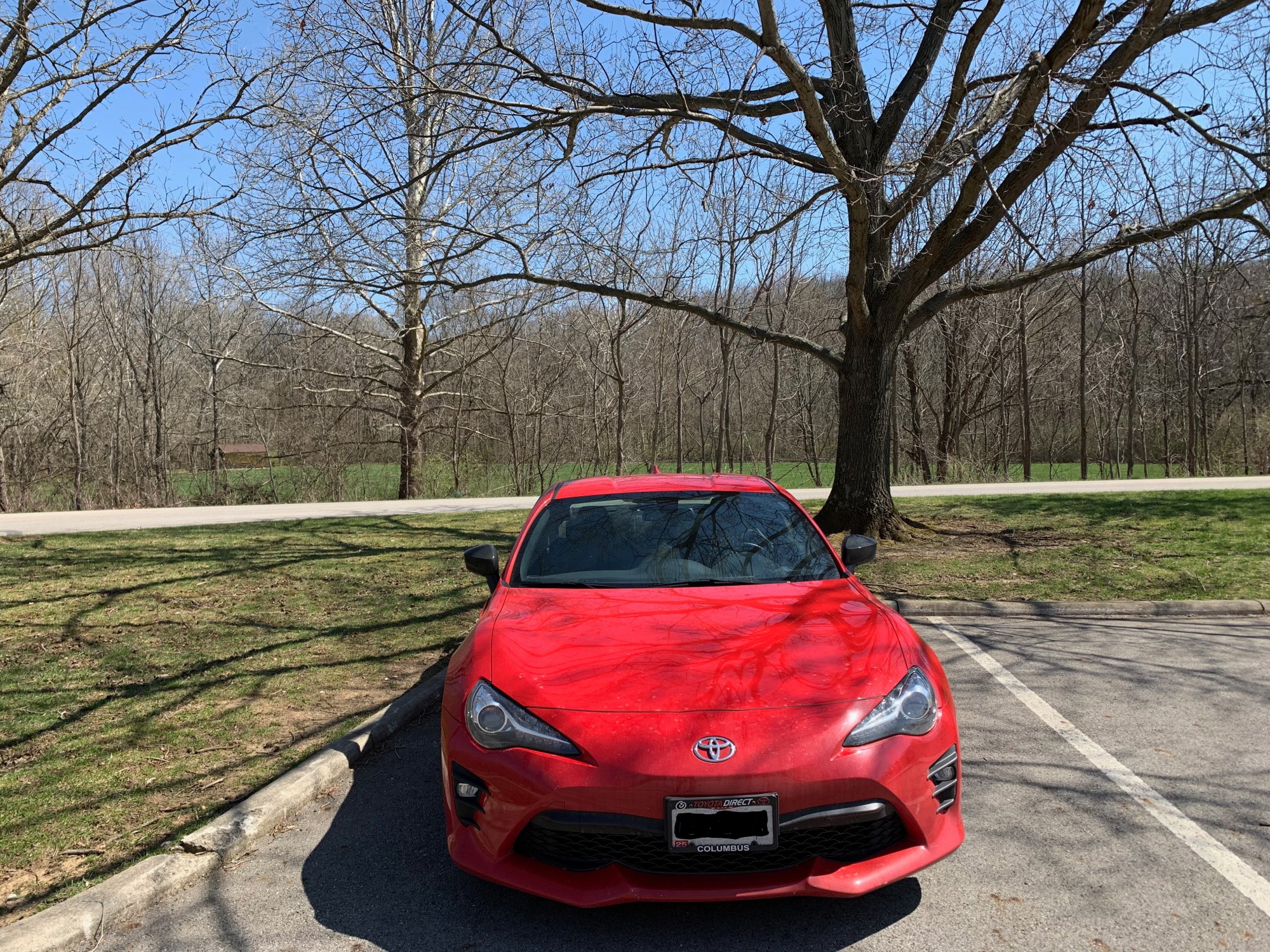 Toyota 86 - 2018 Red - Parked at Battelle Darby Creek Park 1.jpeg