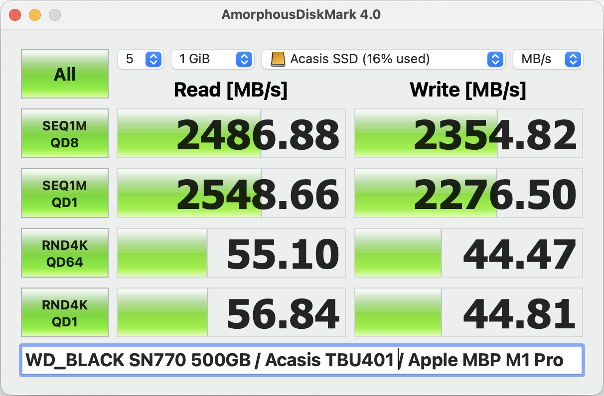 WD_BLACK SN770 500GB : Acasis TBU401 : Apple MBP M1 Pro.png