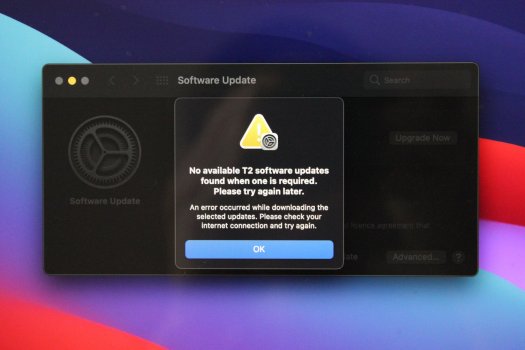 No available T2 software updates found.jpg