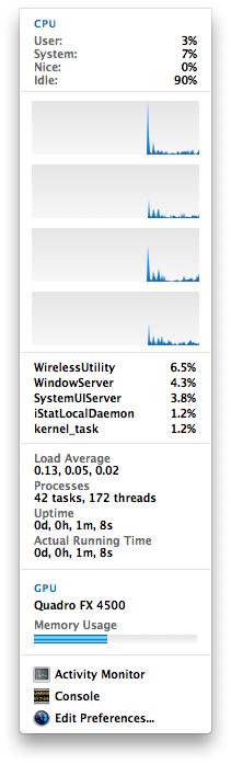 G5 Idle and FX4500 memory usage.png