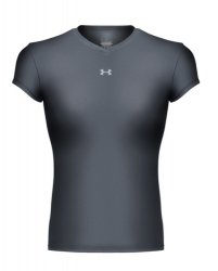 l_under armour women's heatgear compression tee black.jpg