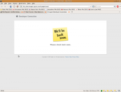 Apple Developer Connection down.png
