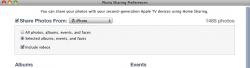 itunes 10.1 include videos from iPhoto to ATV.png