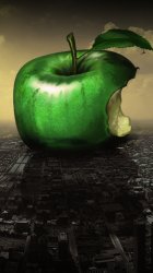 My-iPhone-5-Wallpaper-HD-Fun-green_apple_on_the_city_and_helicopters.jpeg