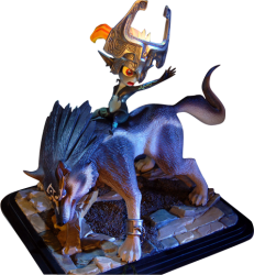 Zelda - Wolf Link & Midna 1-4 Scale Statue (Regular Version).png