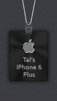 Tals iPhone 6 Plus nametag.png