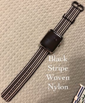 2018 Black Stripe Woven Nylon Band.jpg