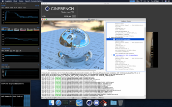 5. Drops from sustained 40W to 23W with external display and dGPU and Luxmark dGPU benchmark.png