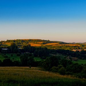 Solisbury Hill in the evening sun.jpeg