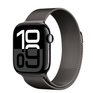 Apple Watch Series 10 GPS, 42mm Jet Black Aluminum Case with Slate Milanese Loop.jpeg