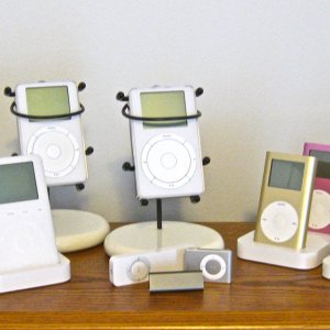 ipod collection (2011 march).JPG