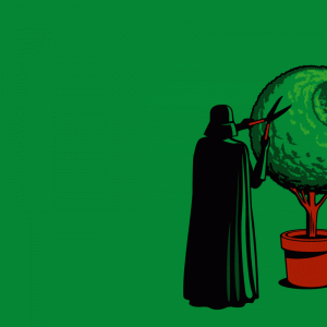 Darth Shrubbery.gif