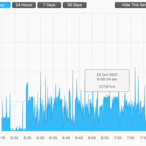 2021-10-25 ssd pwer usage, 2 tb sk hynix, big sur, on battery - 03 xcode is installing.png