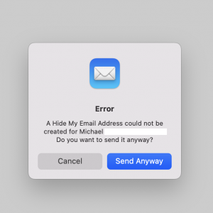 Hide My Email address Failure.png