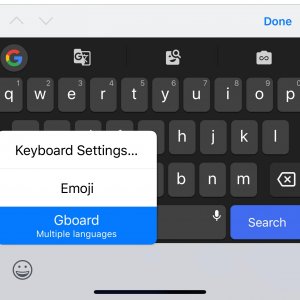 GBoard XS Max iMessage Menu.jpg