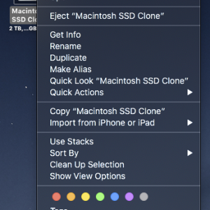 5 - Finder - Macintosh SSD Clone - context-sensitive menu screenshot (no XtraFinder).png