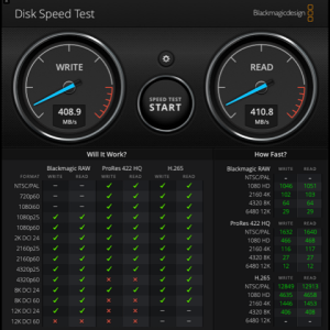 DiskSpeedTest -- SDD external .png