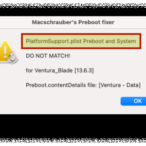 5 Ventura PlatformSupport_plist mismatch.png