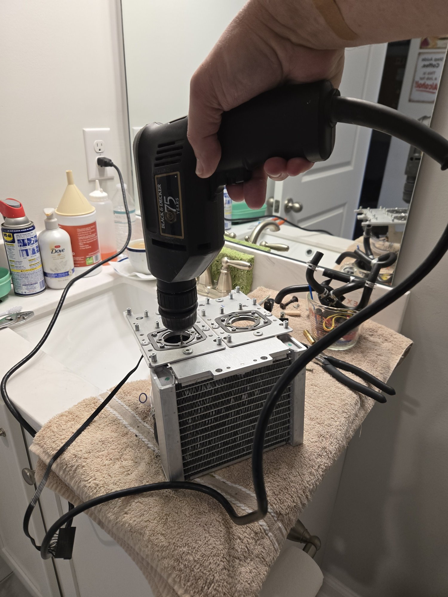 2025-04-01.1154, Drilling Out CPU B Cooling Pad Stuck Screws.jpg