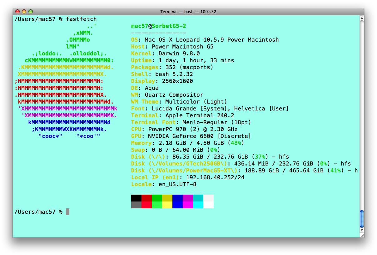 FastFetch Output, PowerMac G5 DP.jpg