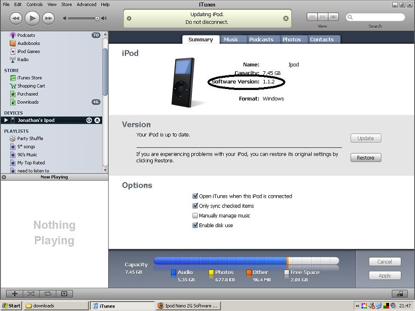 ipod nano sofware update.JPG