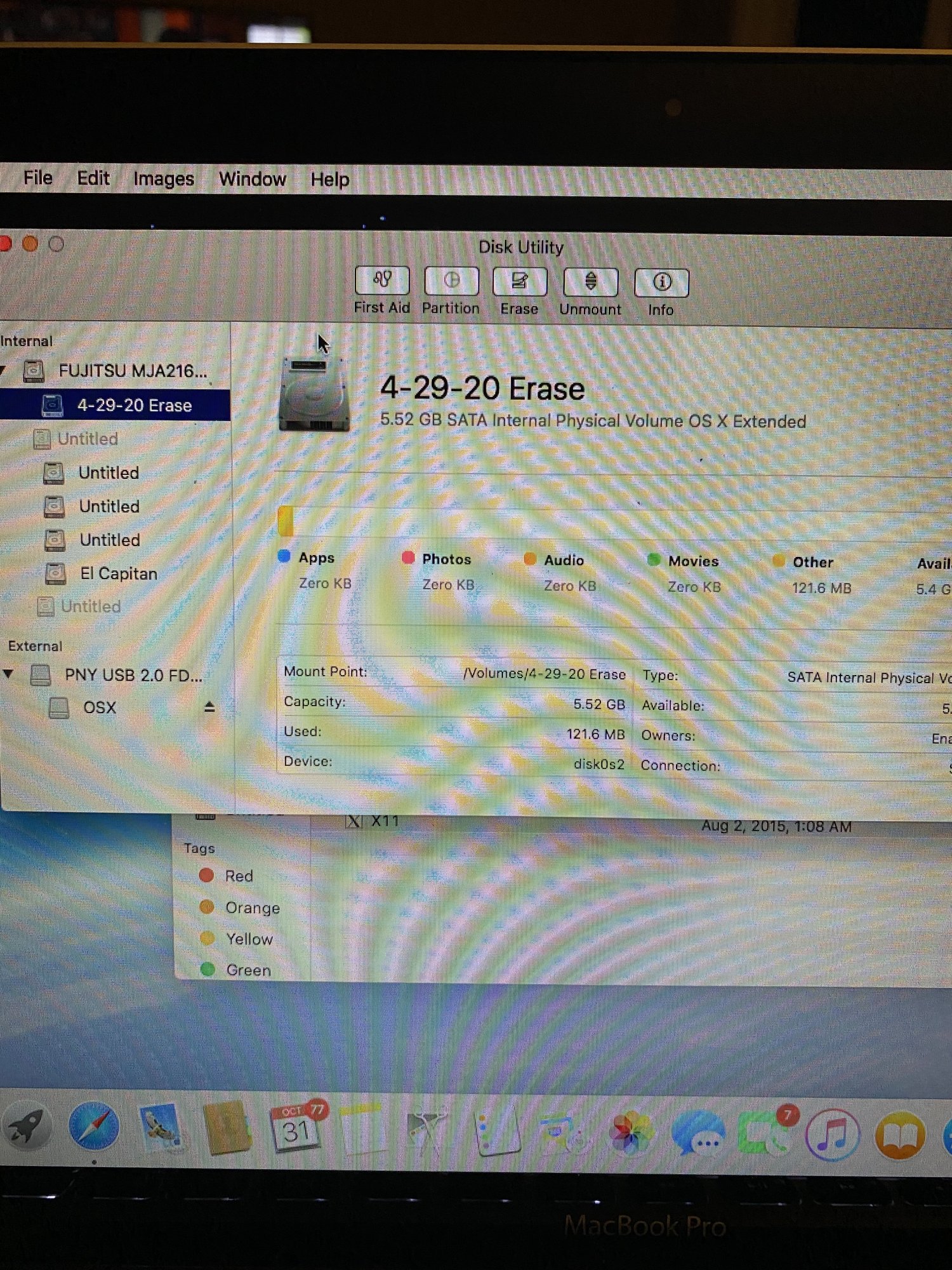 My Screen (cant delete partitions).jpeg