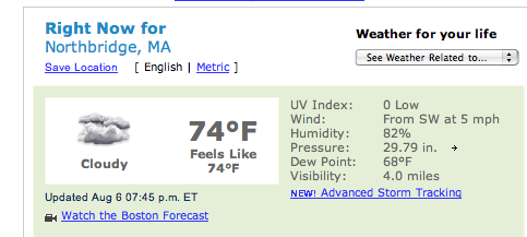 Northbridge Weather Forecast and Conditions Massachusetts.png