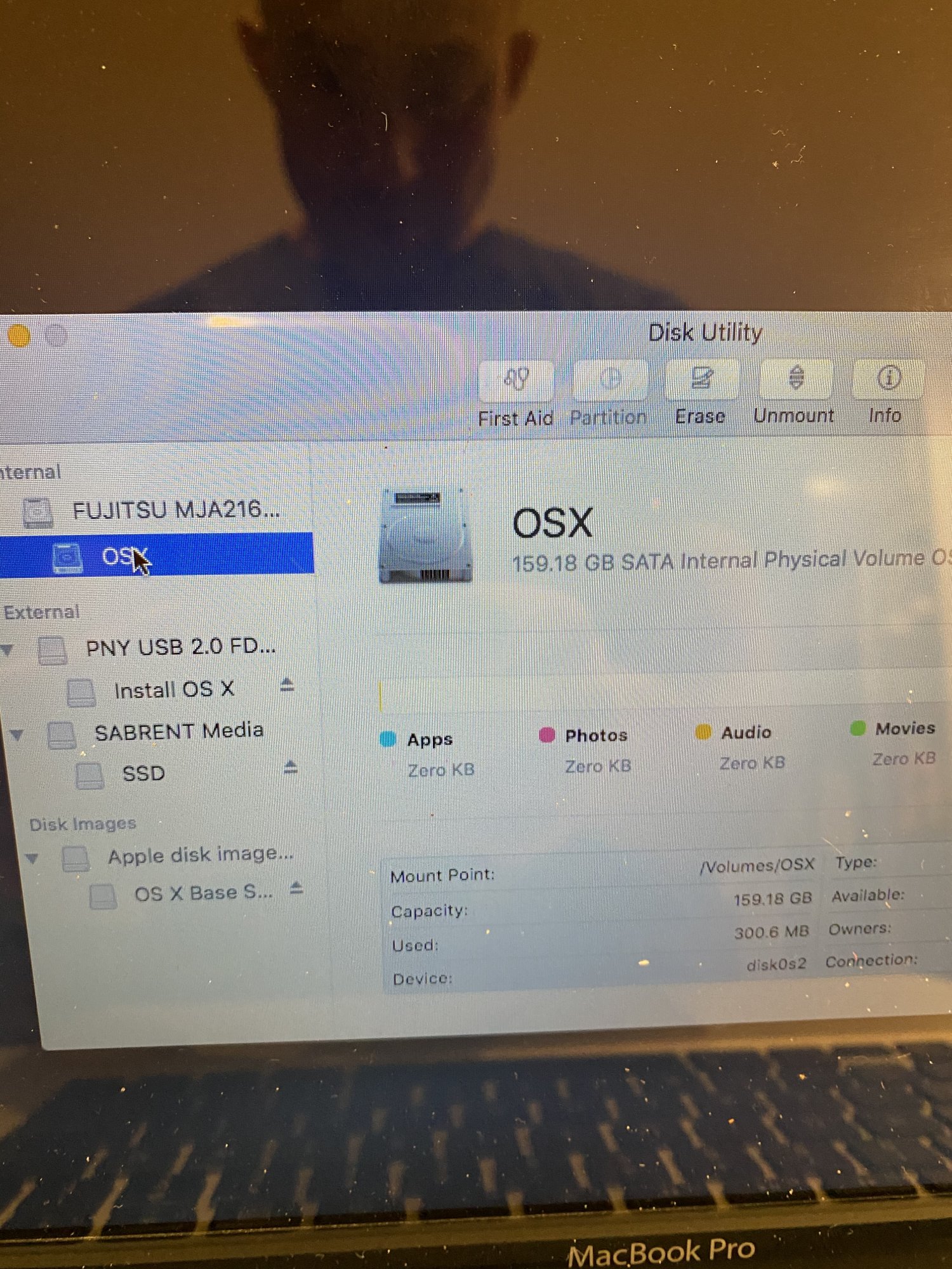 Old Hard Drive and Non Functioning OSX.jpeg