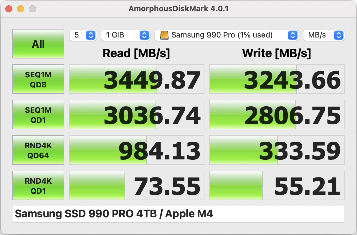 Samsung SSD 990 PRO 4TB : Apple M4 - 4.png