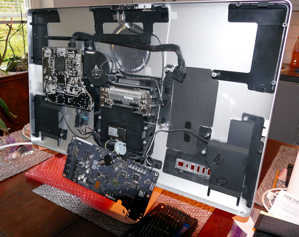 TB Display installing new motherboard.JPG