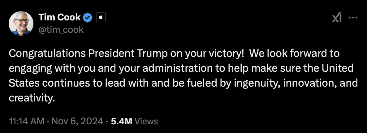 Tim Cook Gay and supports Trump.png