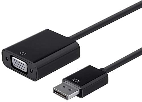 Monoprice DisplayPort 1.2a to VGA Active Adapter, Black (112790)