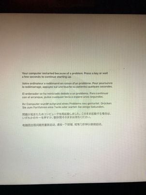 r/applehelp - Mac OS installation failed. Stuck in reboot loop.